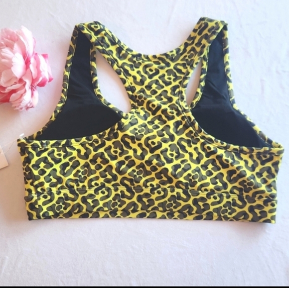 🏷️2XL WHAT WAIST VIBES BRA - LEOPARD MEDIUM SUPPORT - Picture 8 of 10